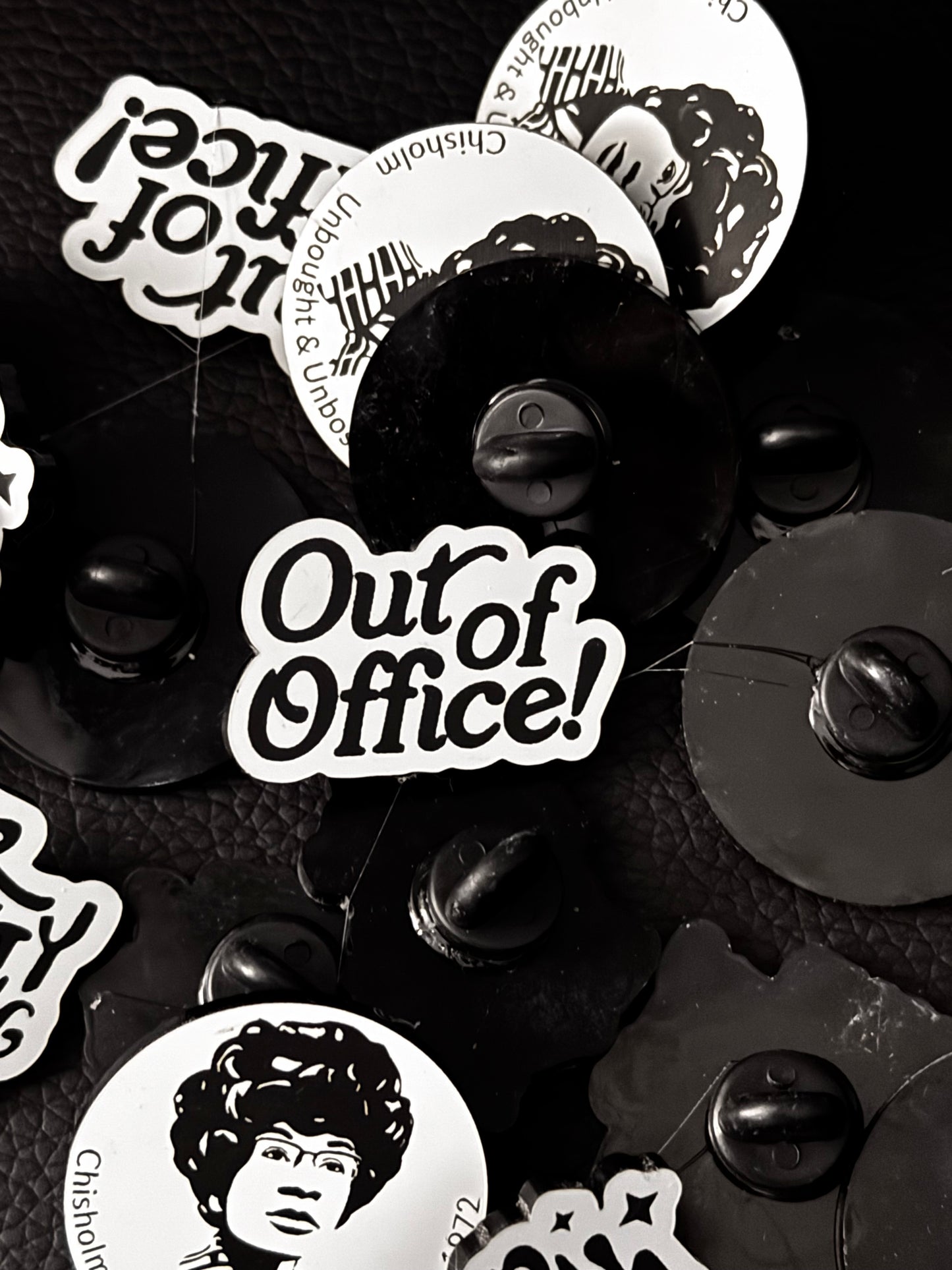 Out of Office Lapel Pin and Brooch