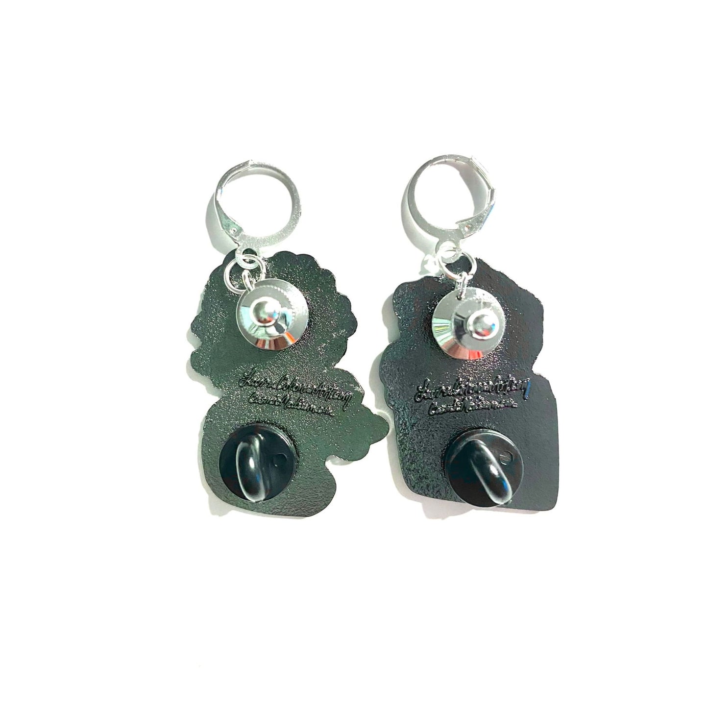 Lapel Pin to Earring Lock Back Converter - CosmicMedium