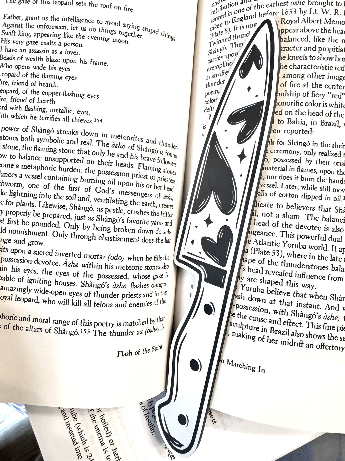 Knife Thriller Dark Romance Bookmark