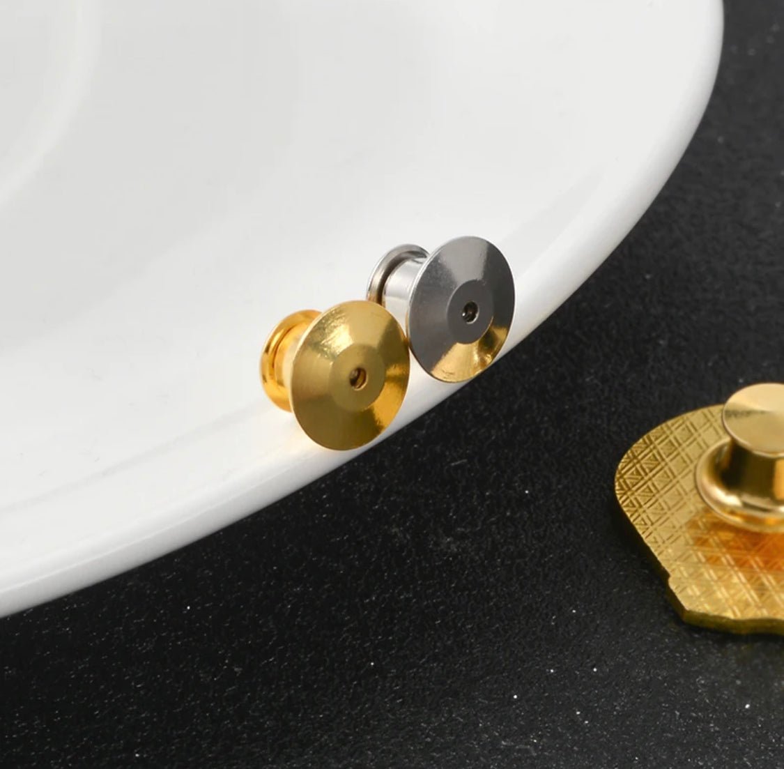 CosmicMedium - Lapel Pin to Earring Lock Back Converter