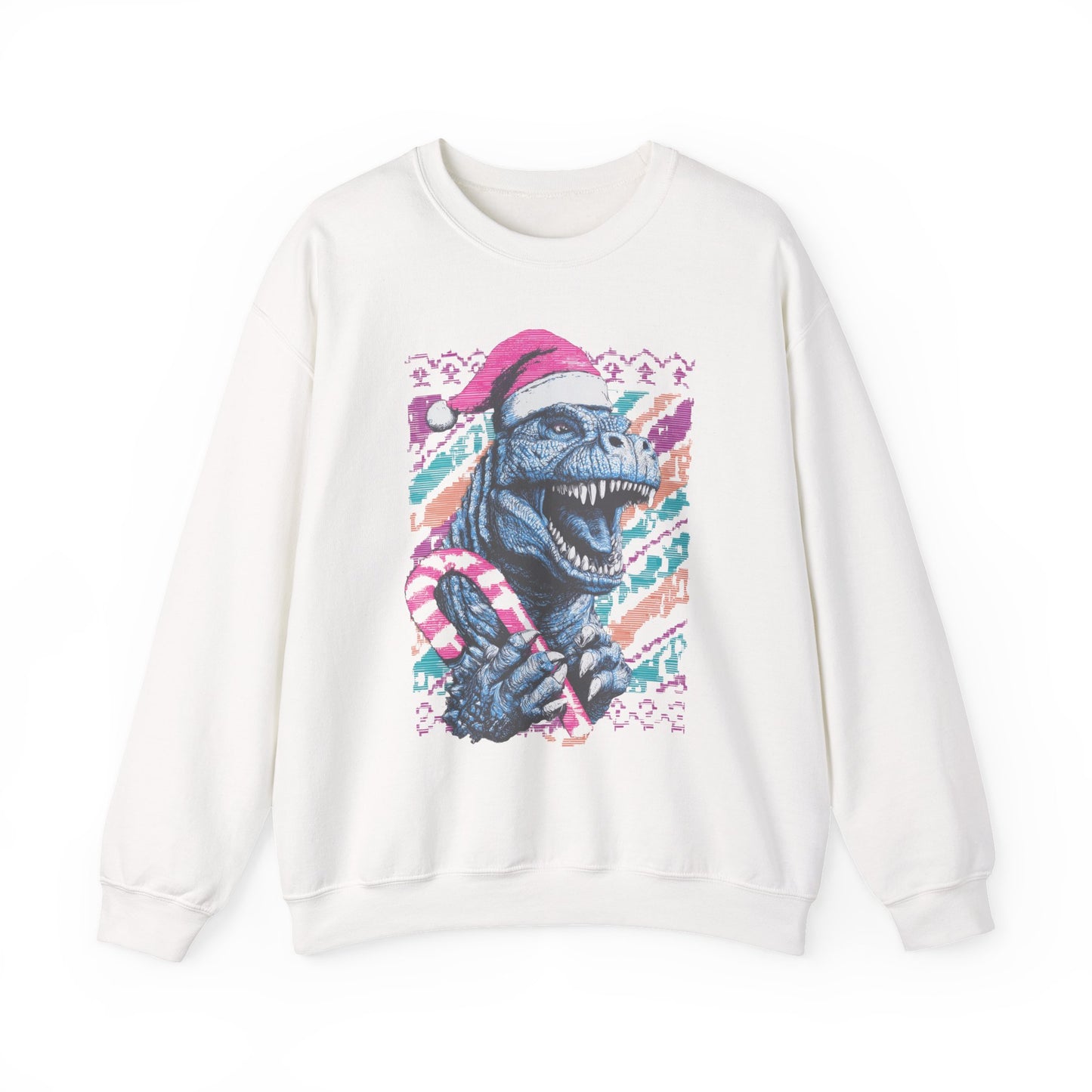 Godzilla Christmas Unisex Heavy Blend™ Crewneck Sweatshirt