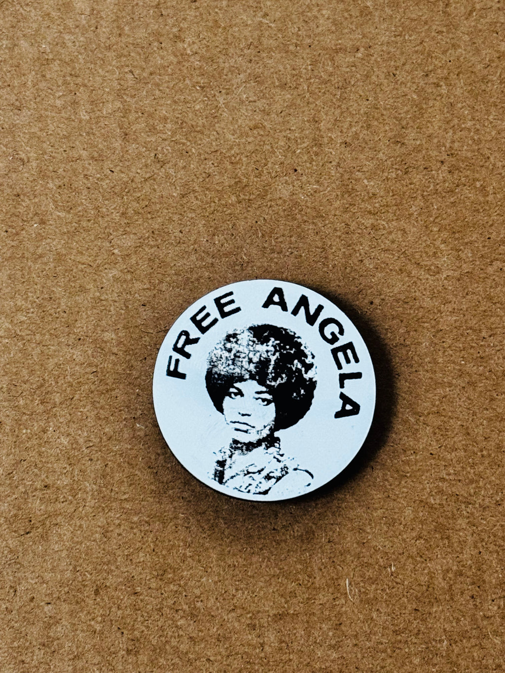 Free Angela Lapel Pin and Brooch