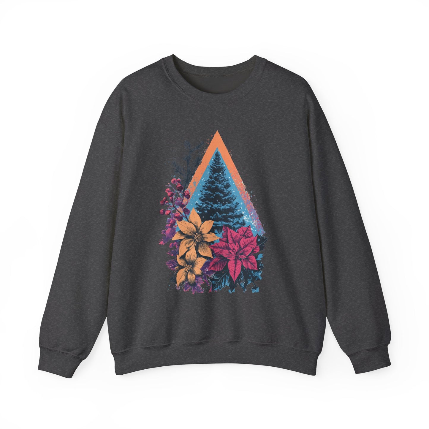 Christmas Tree Unisex Heavy Blend™ Crewneck Sweatshirt