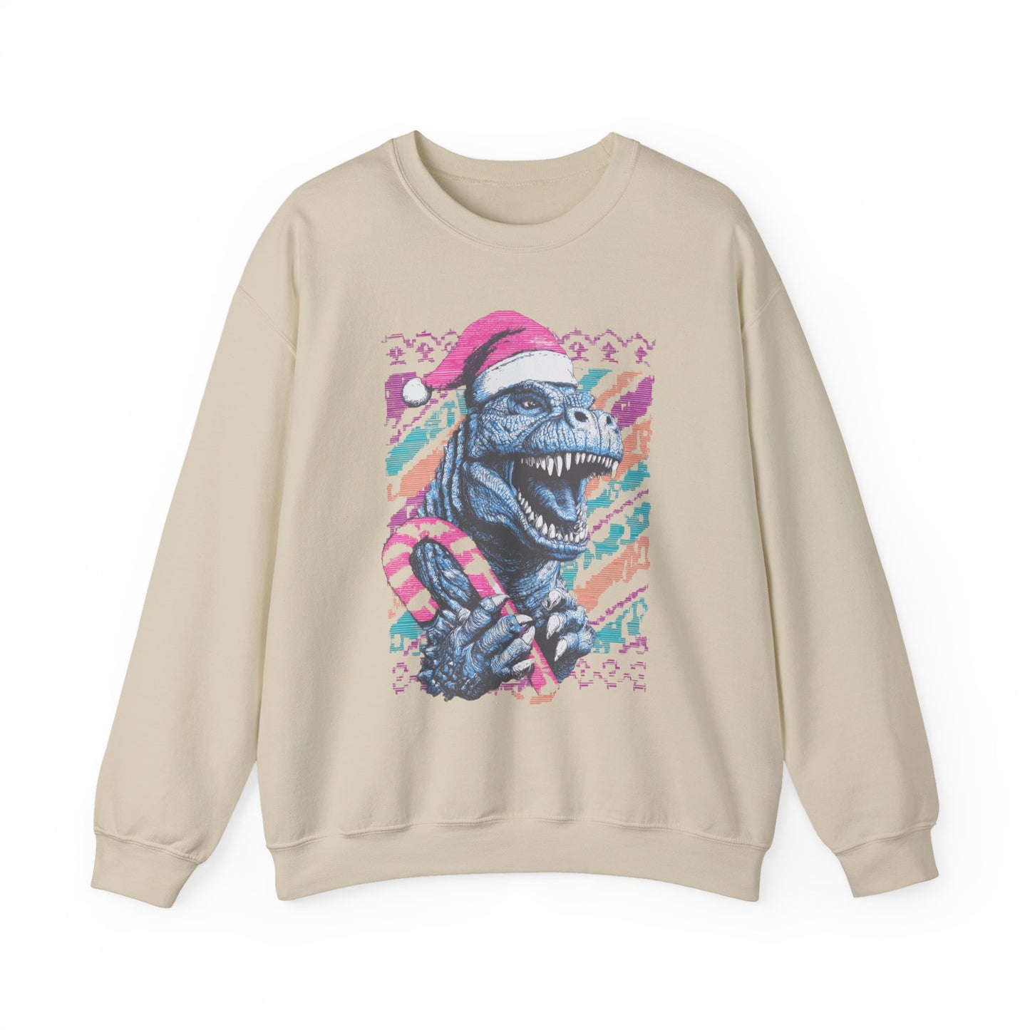 Godzilla Christmas Unisex Heavy Blend™ Crewneck Sweatshirt