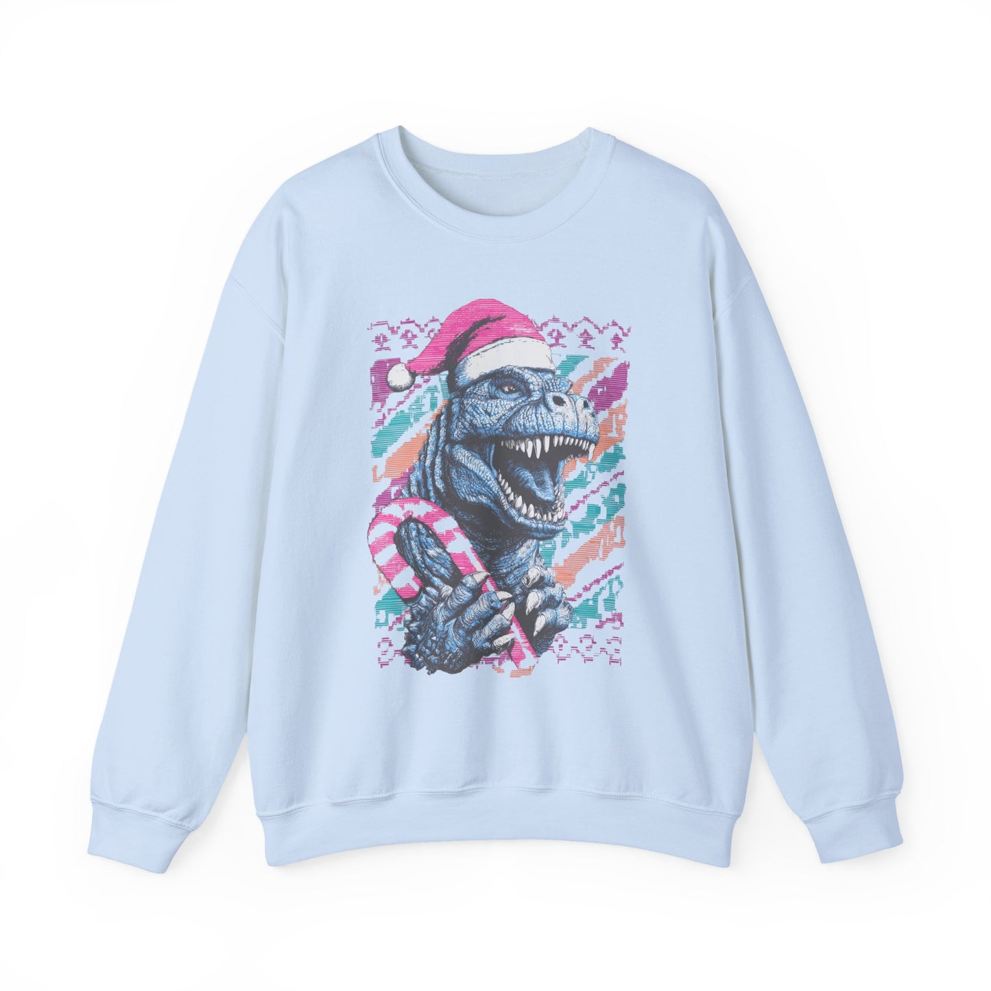 Godzilla Christmas Unisex Heavy Blend™ Crewneck Sweatshirt