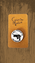 Power to the people Lapel Pin and Brooch