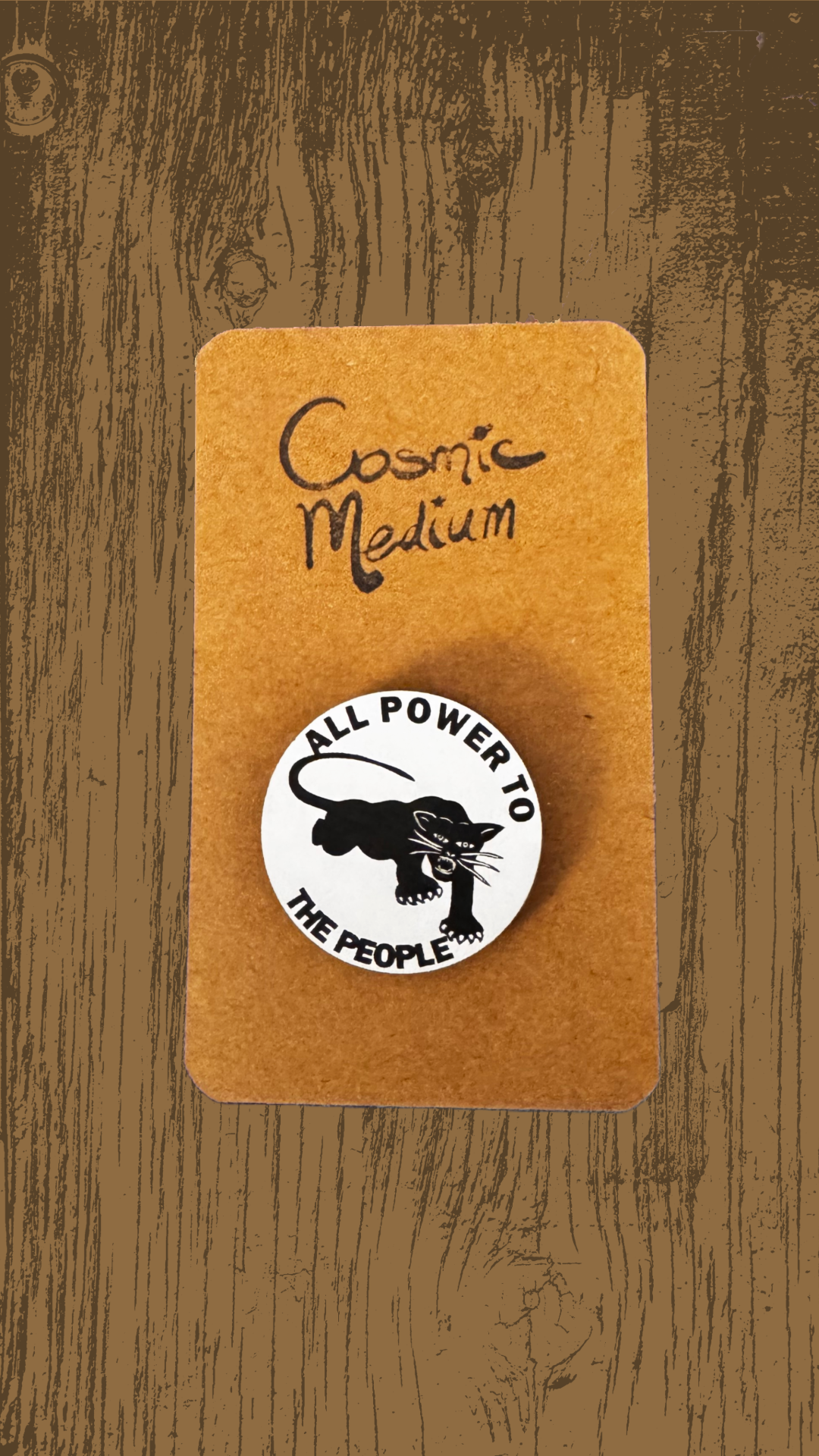 Power to the people Lapel Pin and Brooch