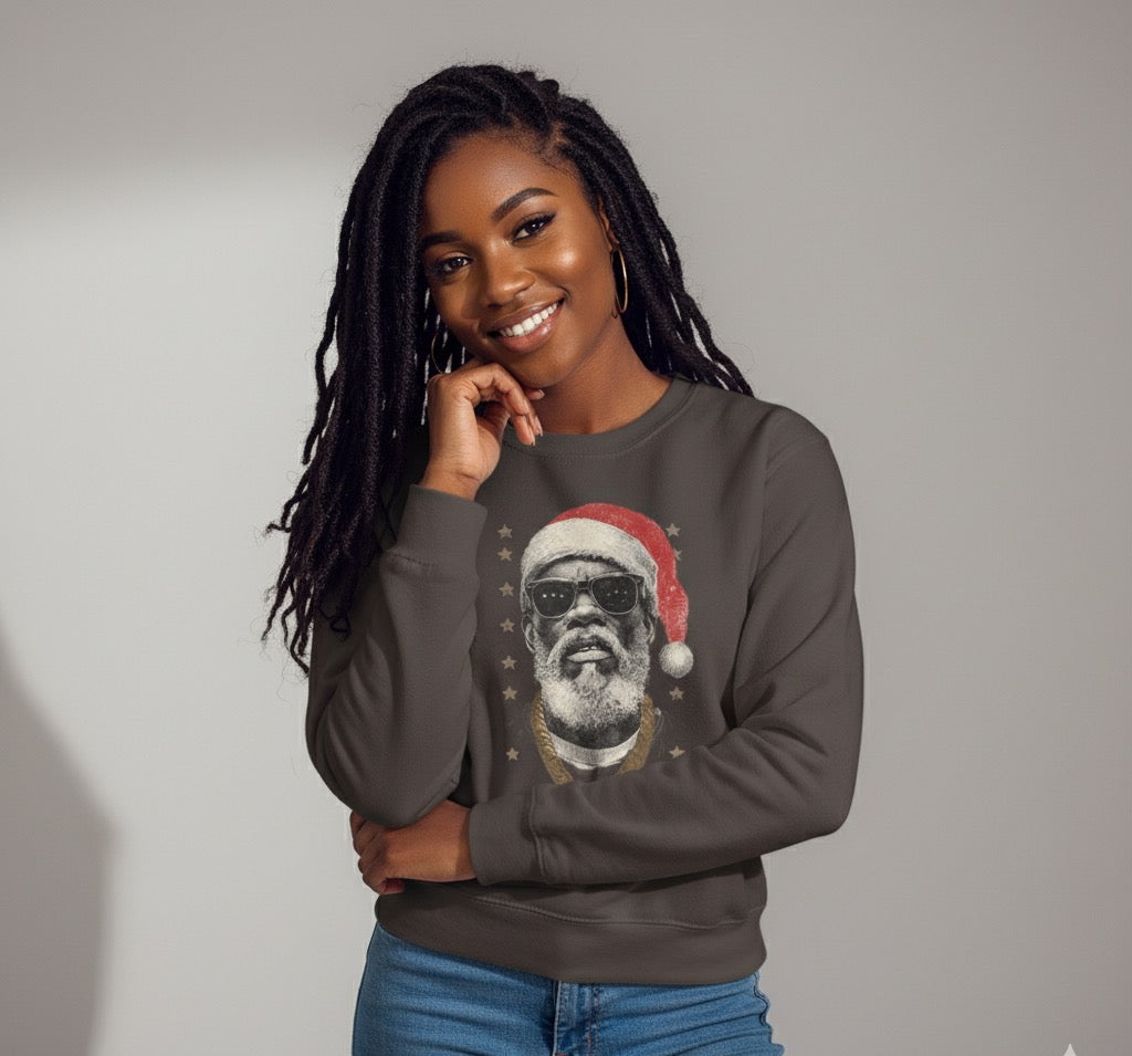 Hood Santa Sweatshirt