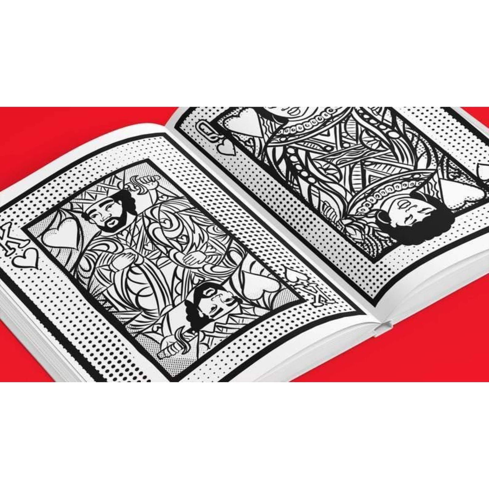 Black Queen Adult Coloring Book and Planner - CosmicMedium