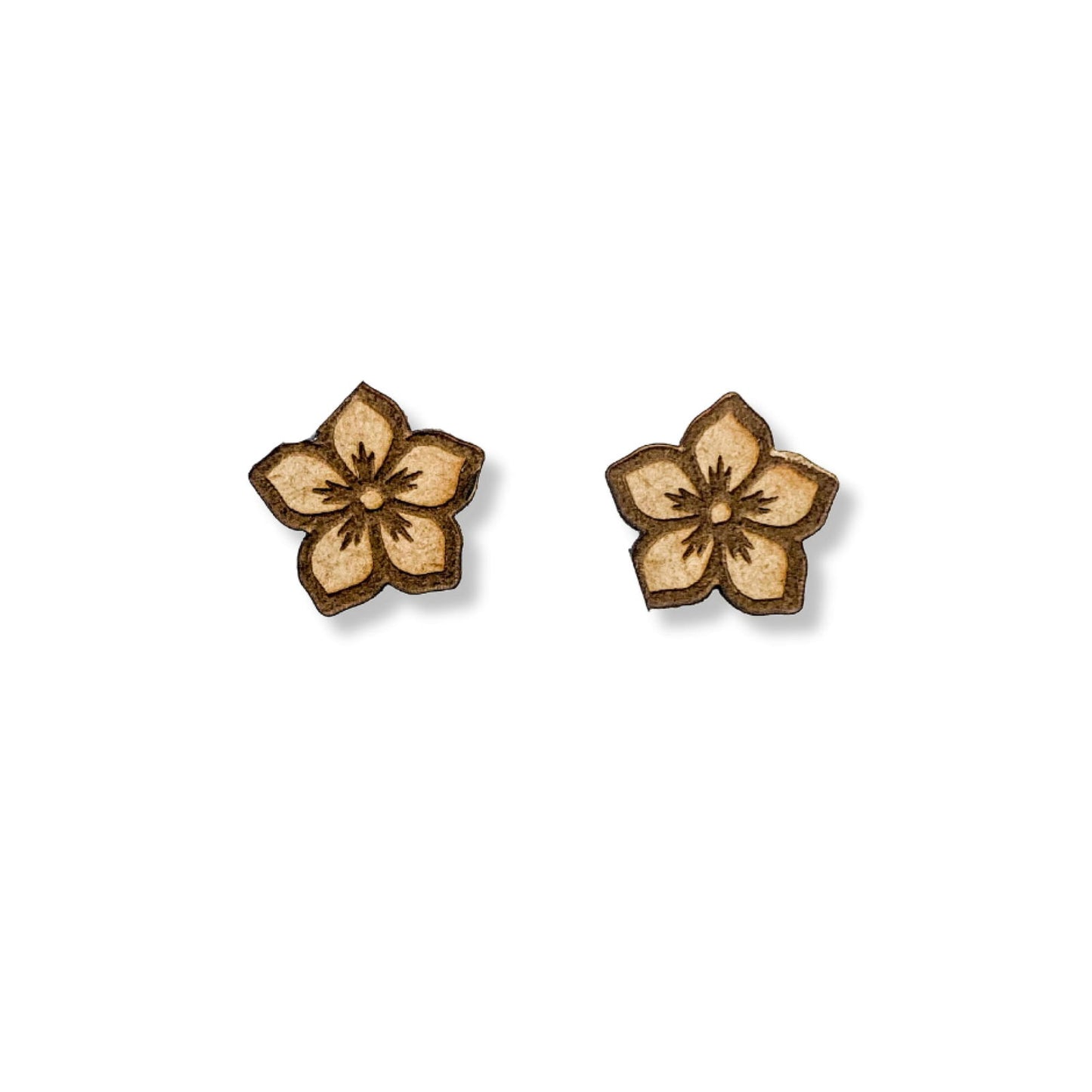 Cherry Blossom Stud Earrings - CosmicMedium