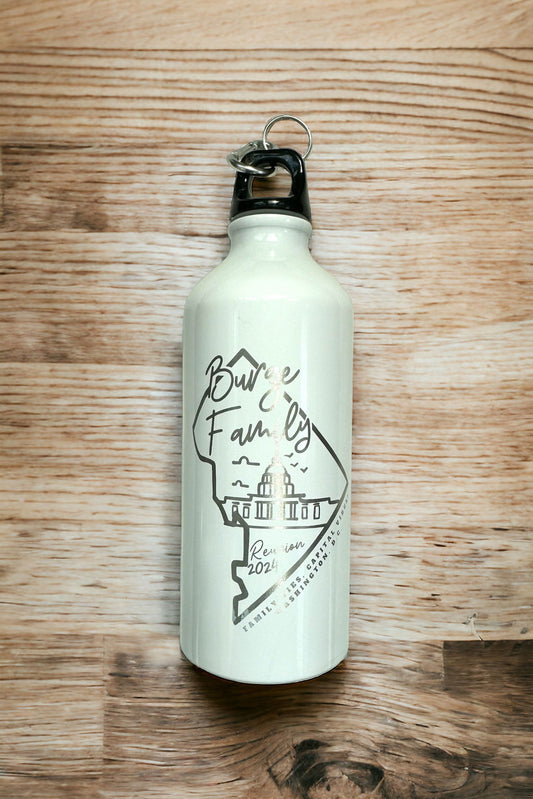 Custom Engraved Aluminum Water Bottle - CosmicMedium