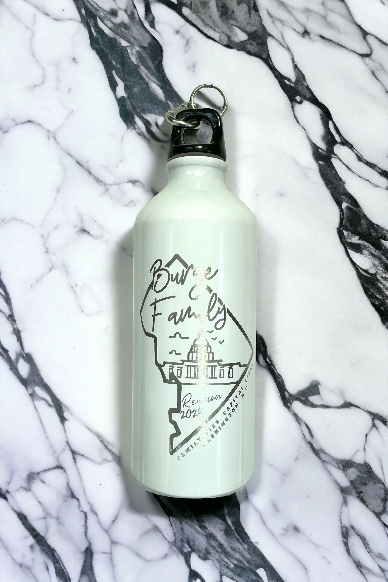 Custom Engraved Aluminum Water Bottle - CosmicMedium