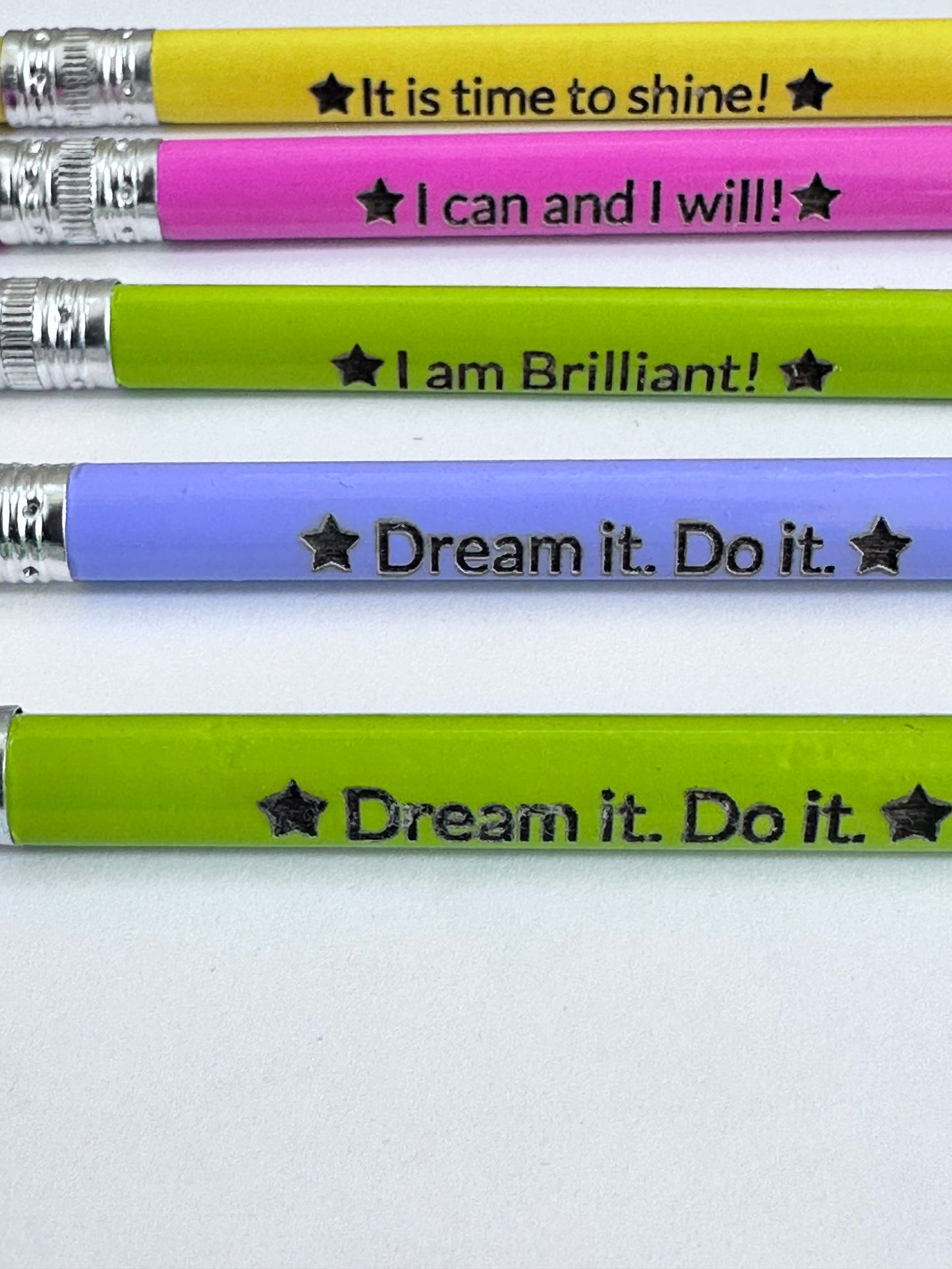 Custom Engraved Pencils - CosmicMedium