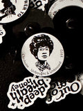 Unbought and Unbossed Lapel Pin and Brooch