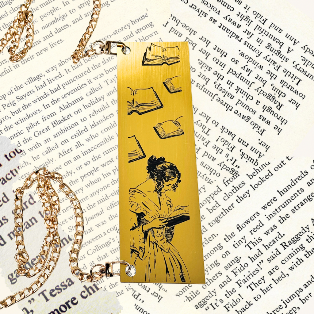 Bookmark Purse - Bookmark with detachable handle