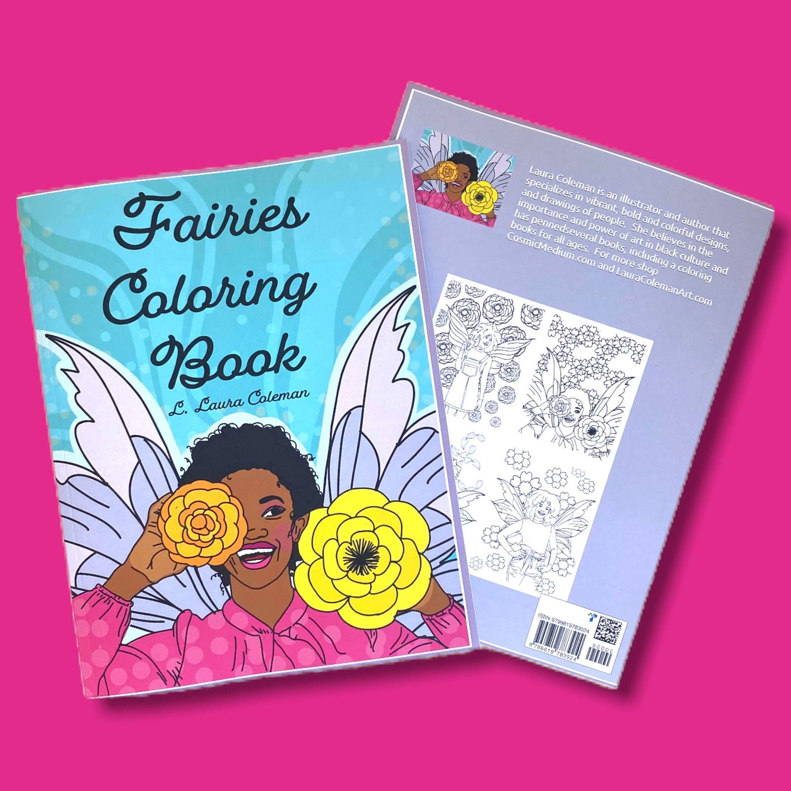 Fairy coloring book - CosmicMedium