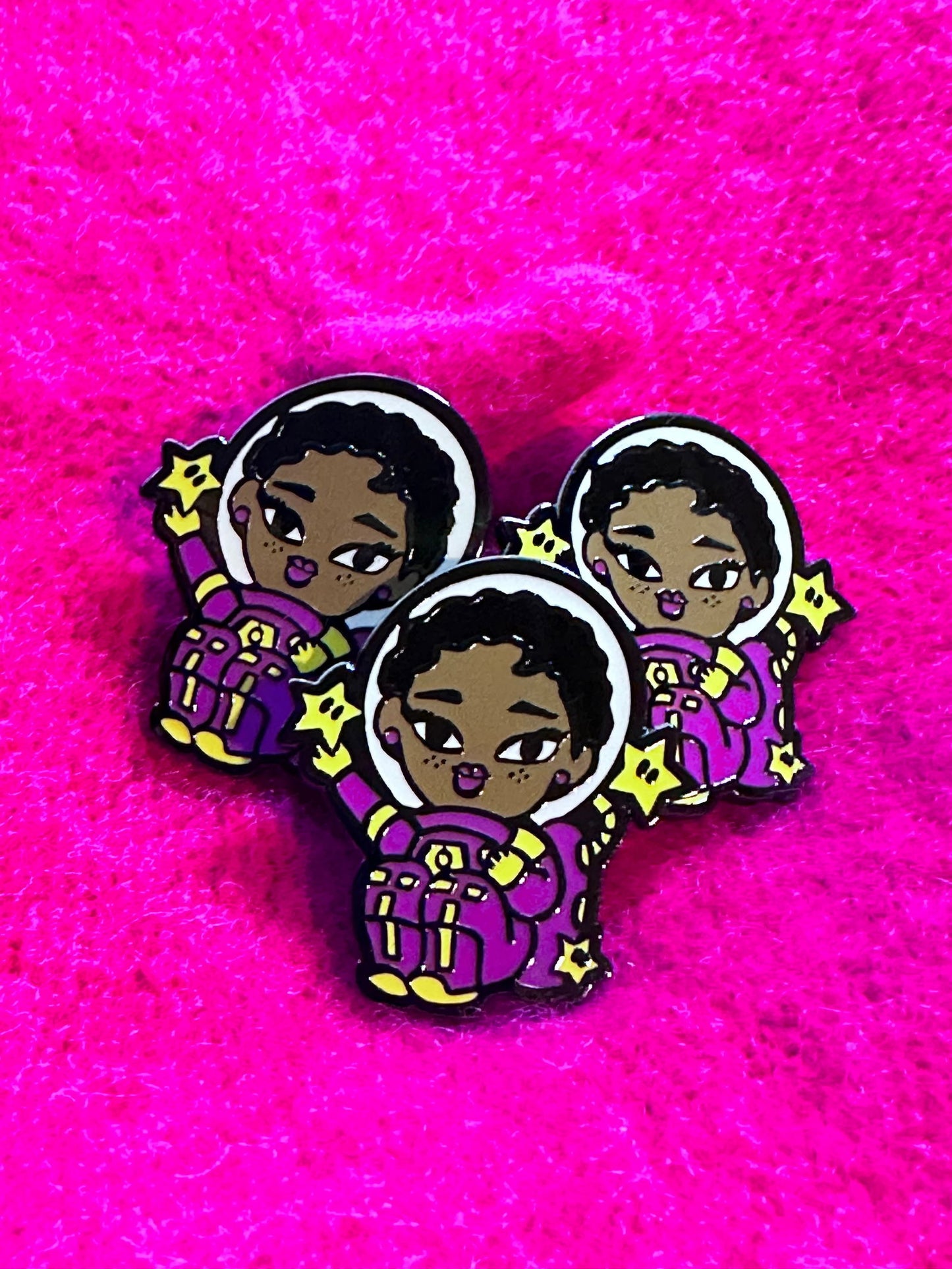 First Black Female Astronaut Pin - CosmicMedium