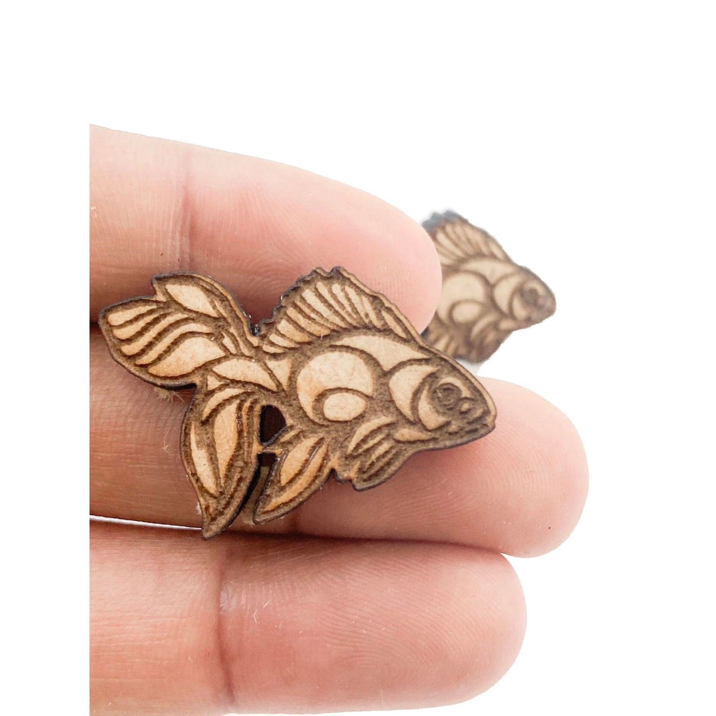 Goldfish Stud Earrings - CosmicMedium