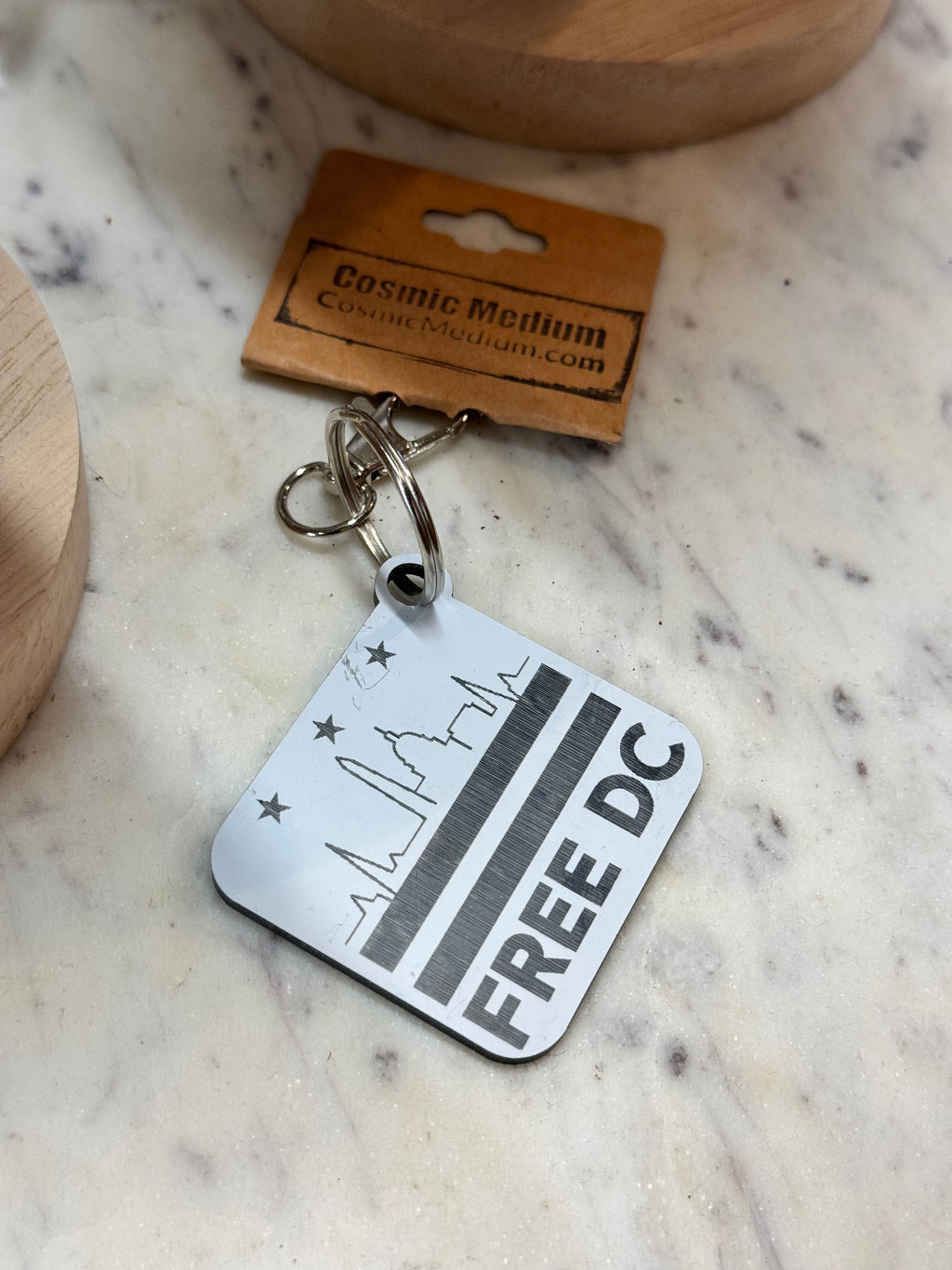 Free DC key chain