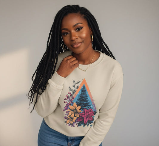 Christmas Tree Unisex Heavy Blend™ Crewneck Sweatshirt