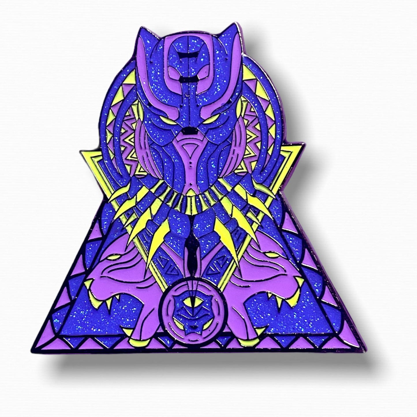 Panther Inspired Enamel Pin - CosmicMedium