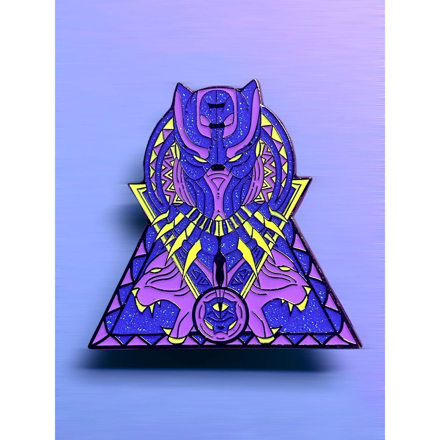 Panther Inspired Enamel Pin - CosmicMedium