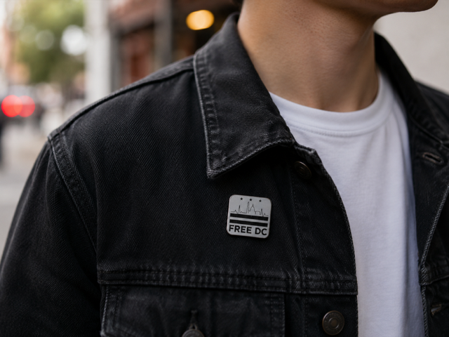 Free DC Lapel Pin