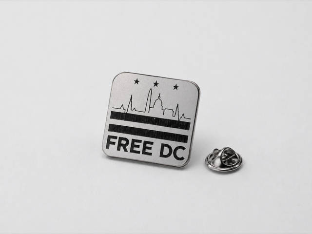 Free DC Lapel Pin