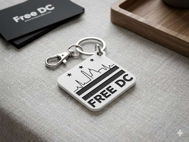 Free DC key chain