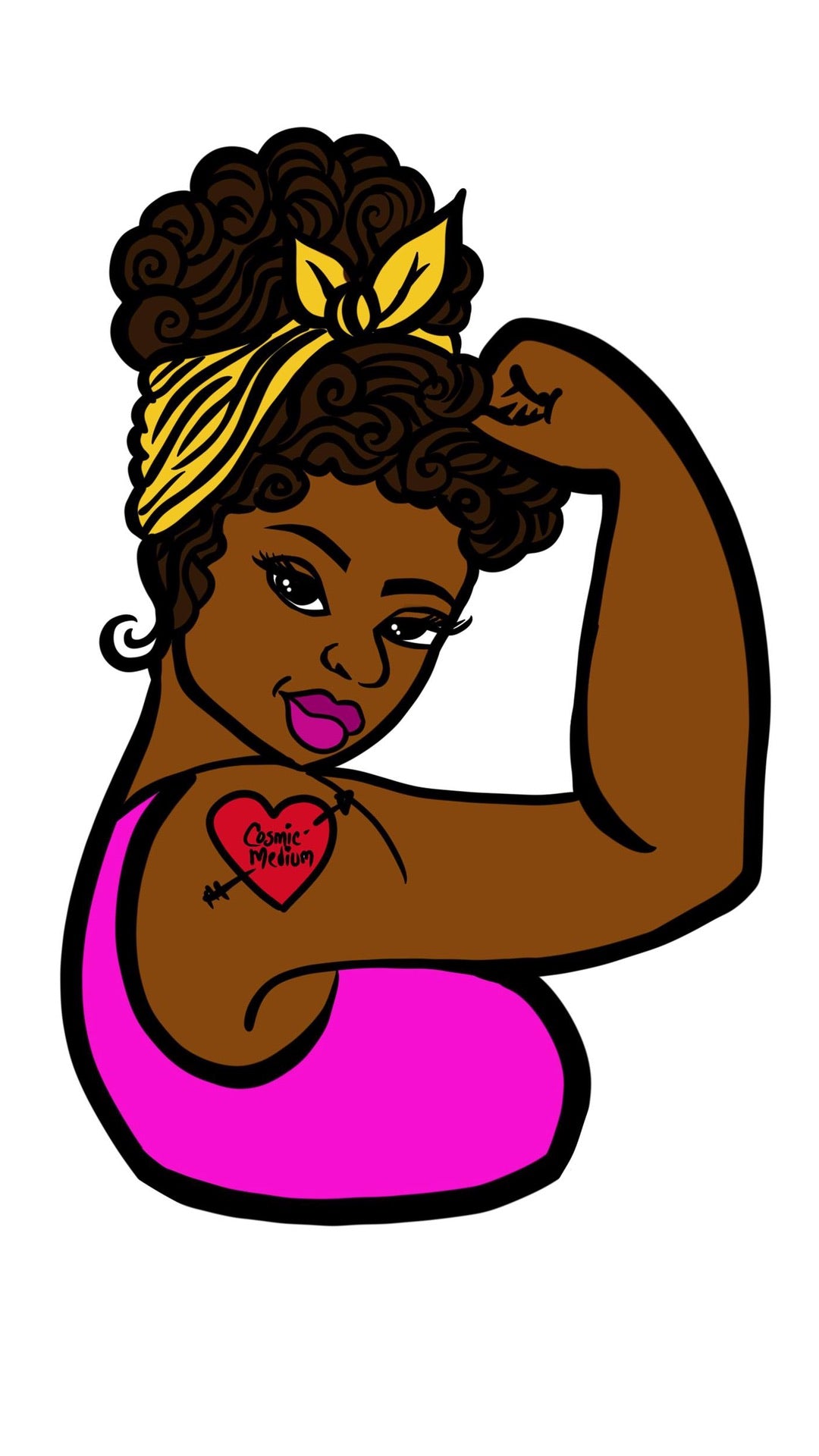 Black History Enamel Pins, Art & Gifts | Cosmic Medium Medium ...