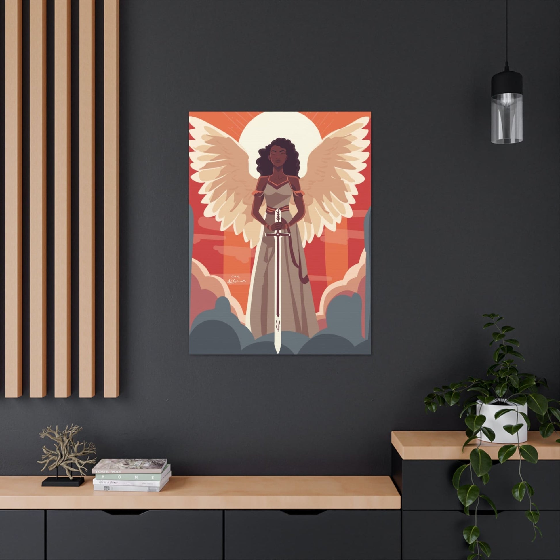 Arch Angel Canvas Gallery Wraps - CosmicMedium