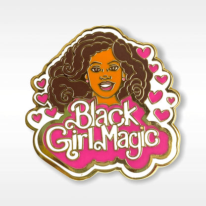 Black Girl Magic Lapel Pins and Brooches - CosmicMedium