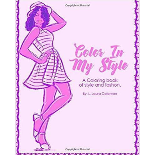 Color In My Style Coloring Book - CosmicMedium