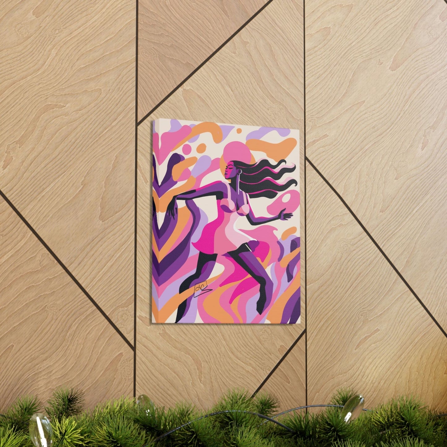 Dancing In The Moment Canvas Gallery Wraps - CosmicMedium