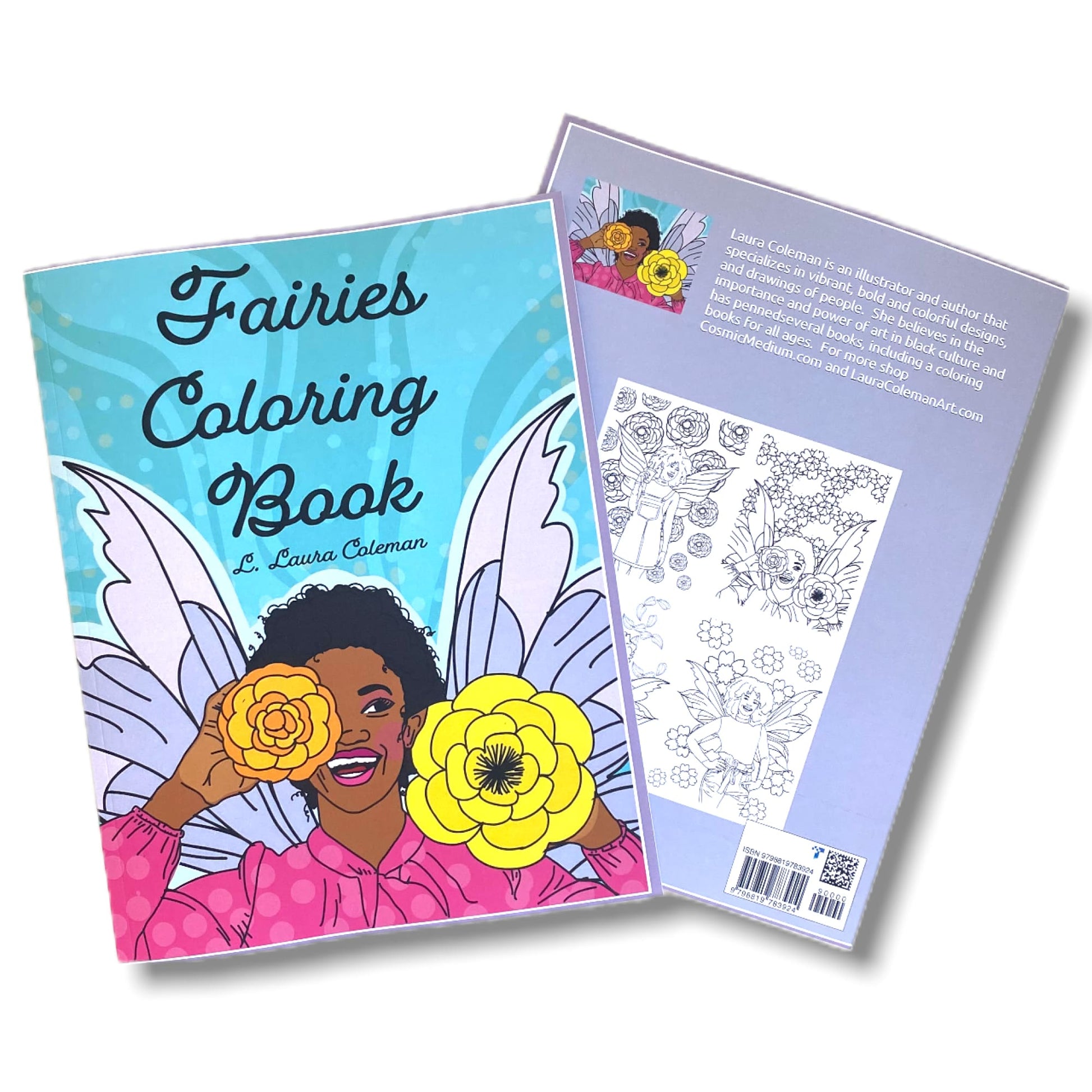 Fairy coloring book - CosmicMedium